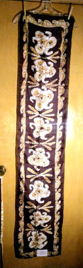 Vintage Pure Silk Scarf Batik