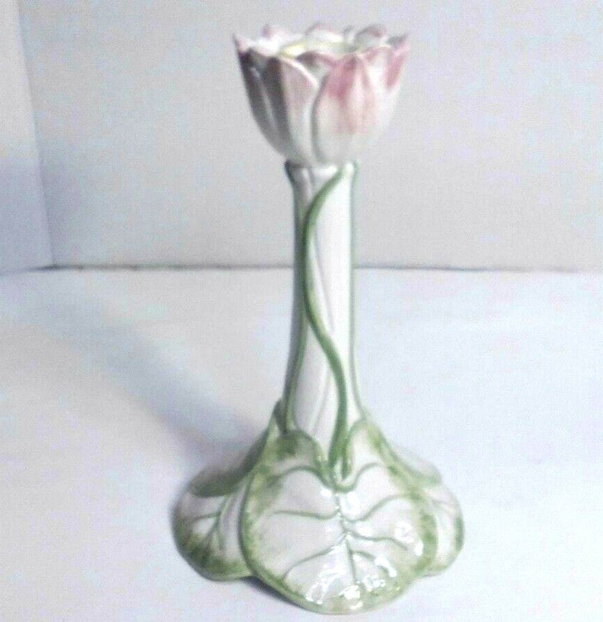 Bowl, Candlesticks Flower Design  by O.G.G. Numbered