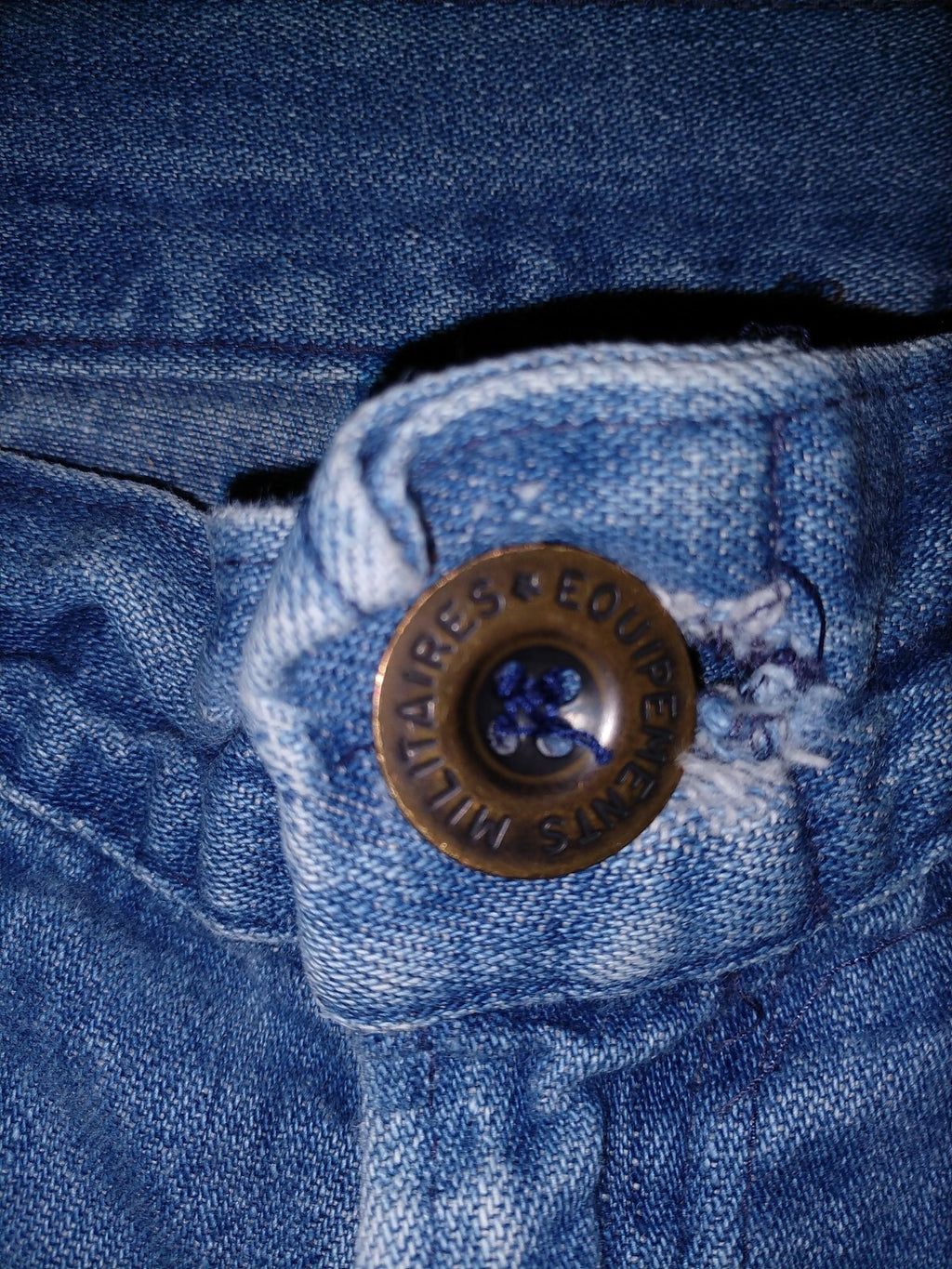 Vintage 1960's Denim Long Skirt