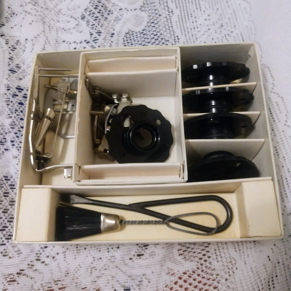 Singer Vintage Sewing Machine Attachments Class 600 Machine