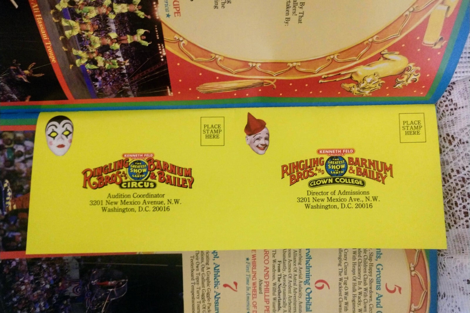 Vintage K Feld Presents Ringling Bros. & Barnum & Bailey 116 Edition Souvenir