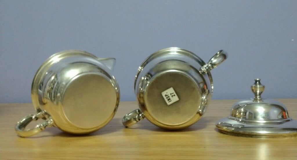 Vintage Silver Plate Coffee Tea Set by Sheridan Taunton Silversmiths