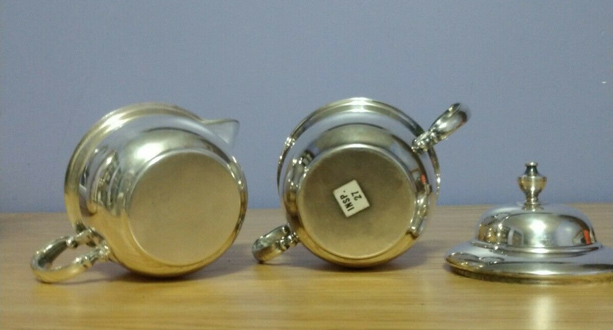 Vintage Silver Plate Coffee Tea Set by Sheridan Taunton Silversmiths