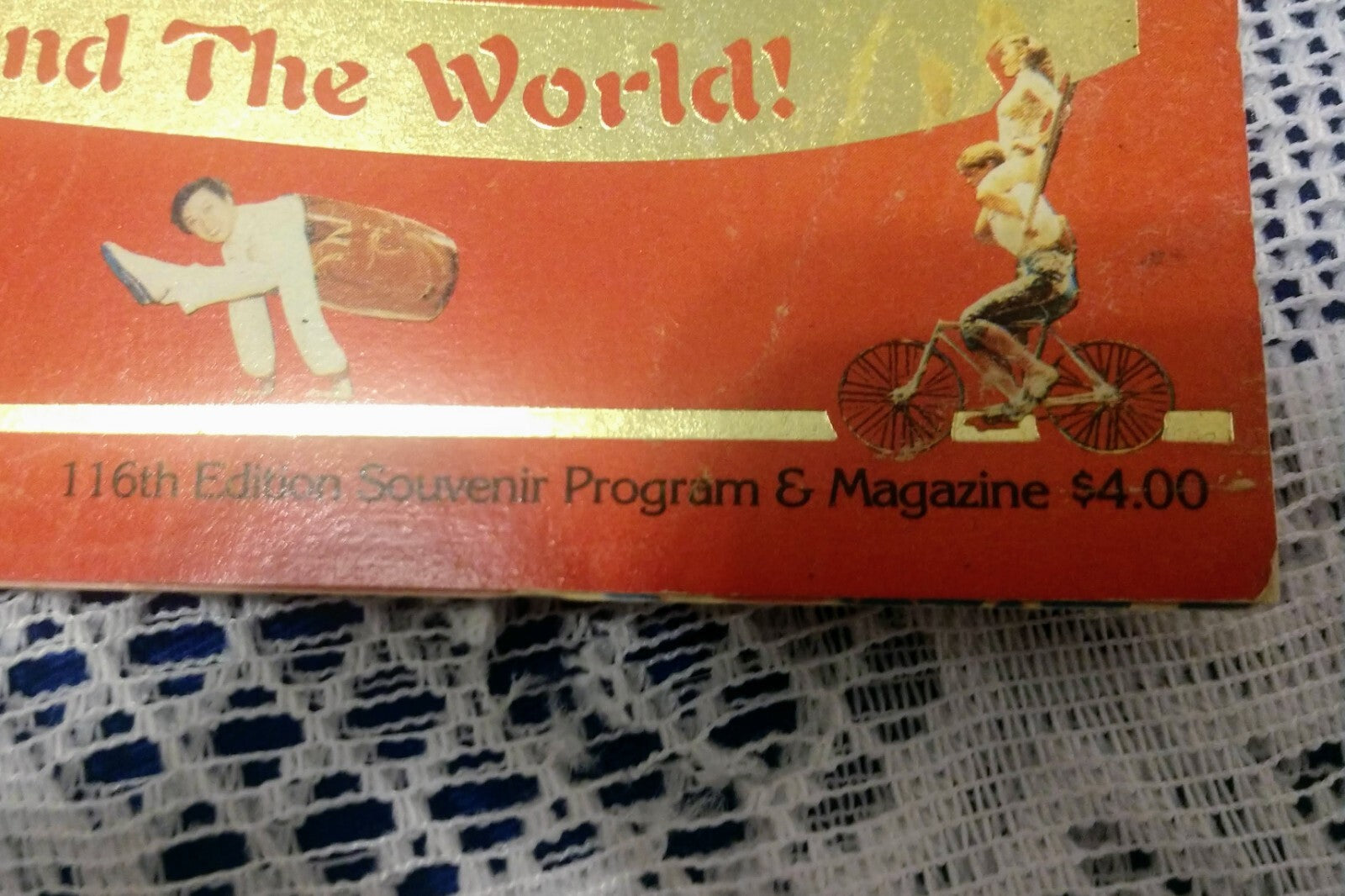 Vintage K Feld Presents Ringling Bros. & Barnum & Bailey 116 Edition Souvenir