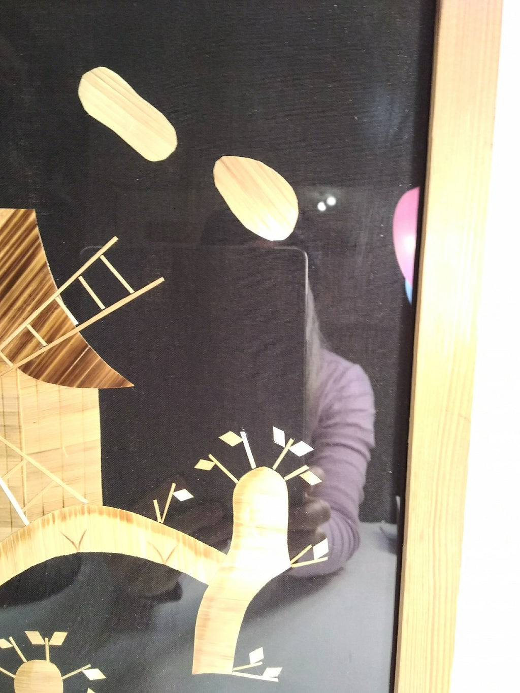 Handmade Straw Picture - Framed made in Poland by Obrazki Slomkowe