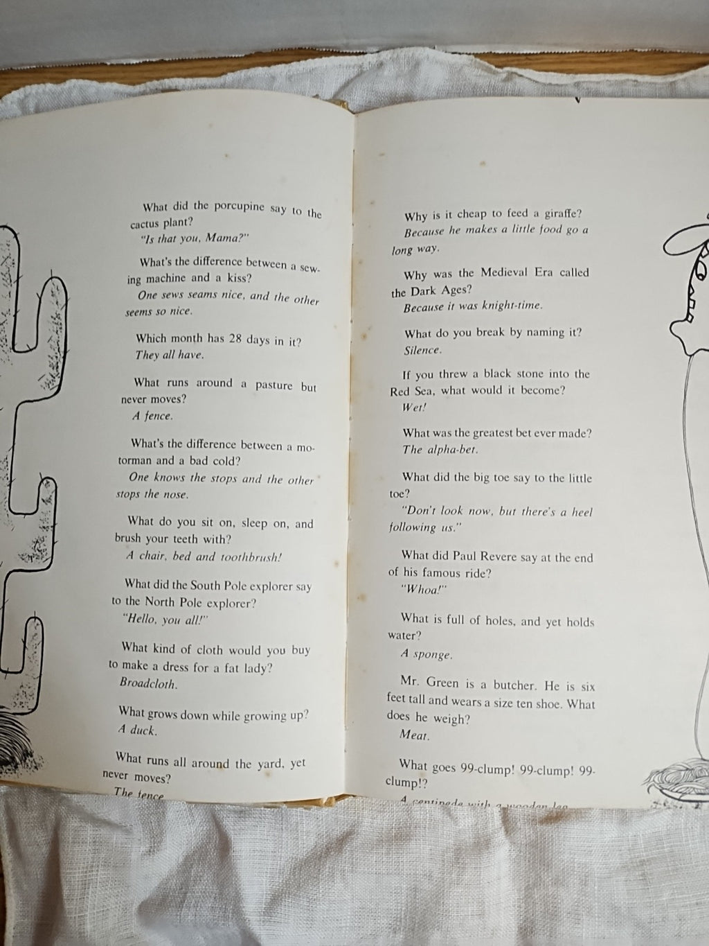 Jokes Riddles Funny Stories 1959 Grosset & Dunlap Book