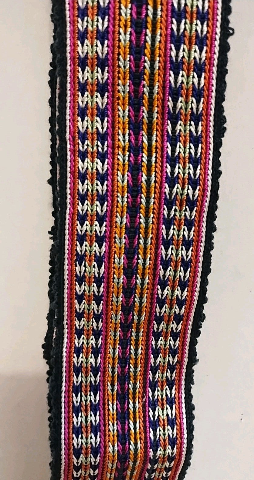 Oaxaca Colorful Hand Loomed Mexican Cotton Sash or Belt