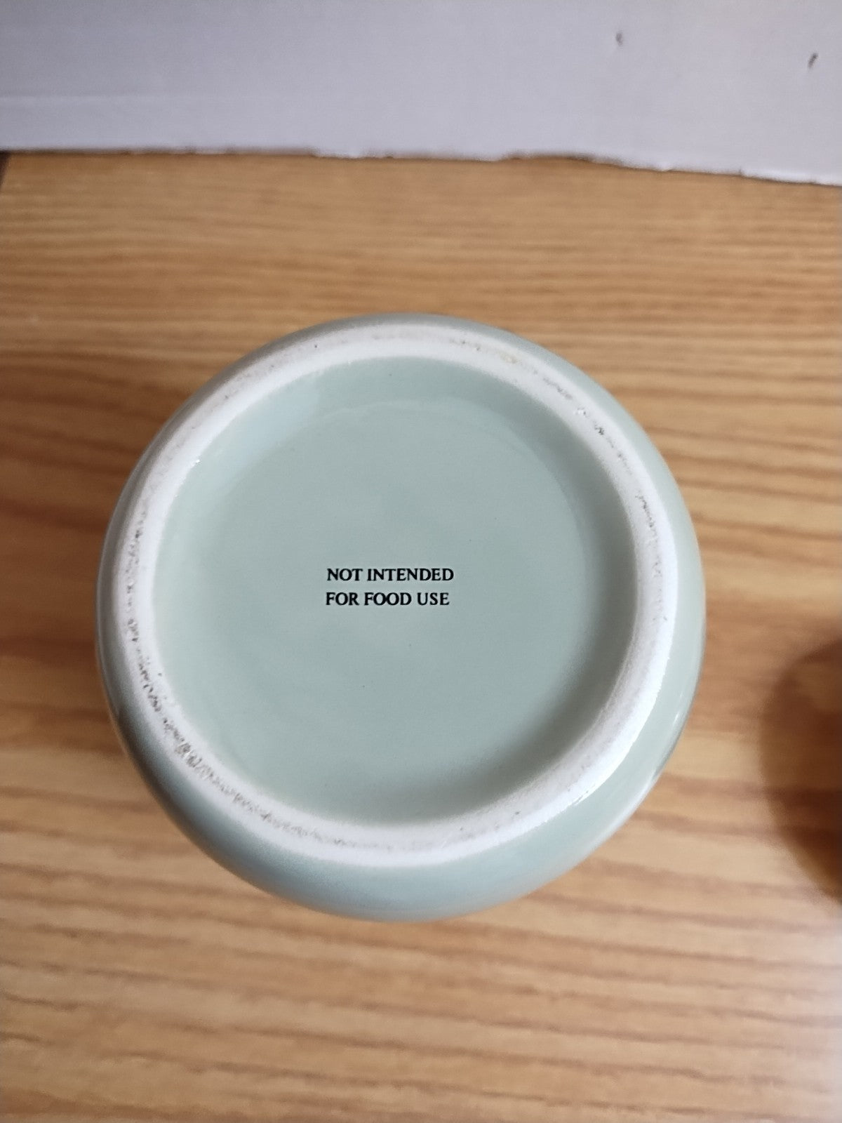 Small Pottery Crock With Lid