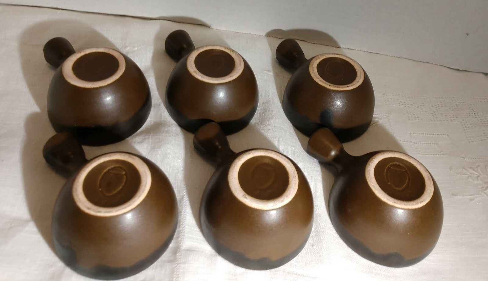 Vintage Japanese Ceramic Miso Soup Saki Set