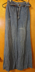 Vintage 1960's Denim Long Skirt