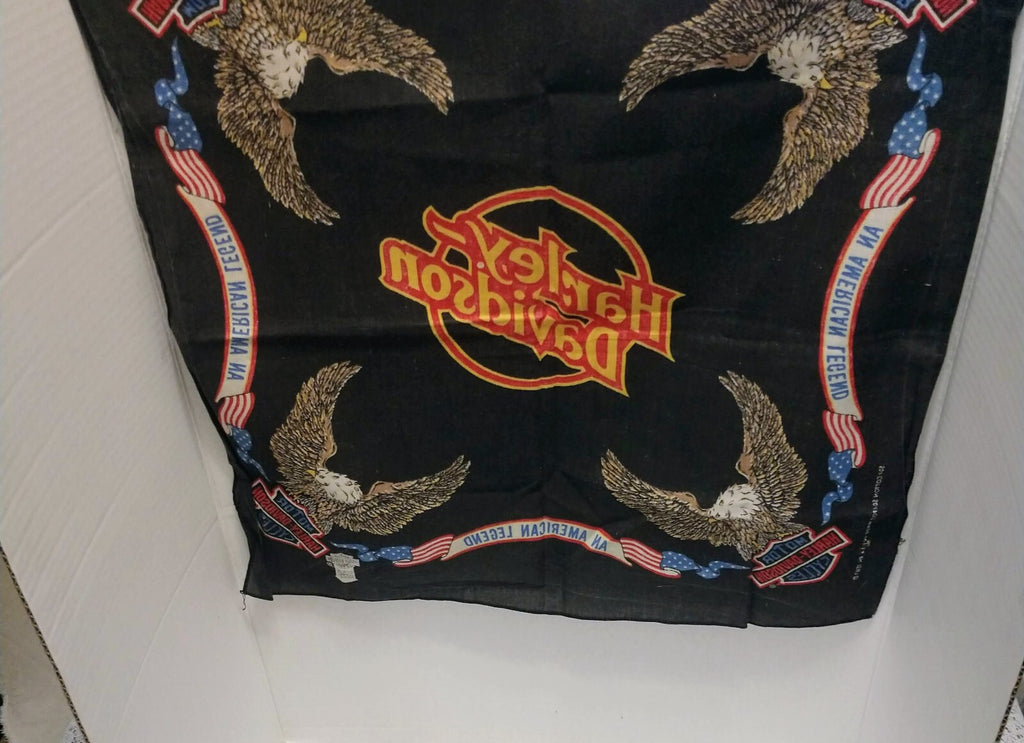 Vintage Harley Davidson Bandana Scarf