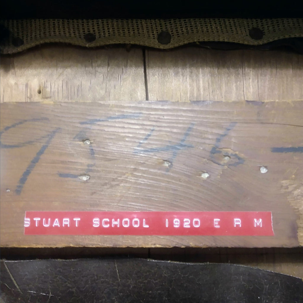 Antique 19th Century French Tapestry Footstool