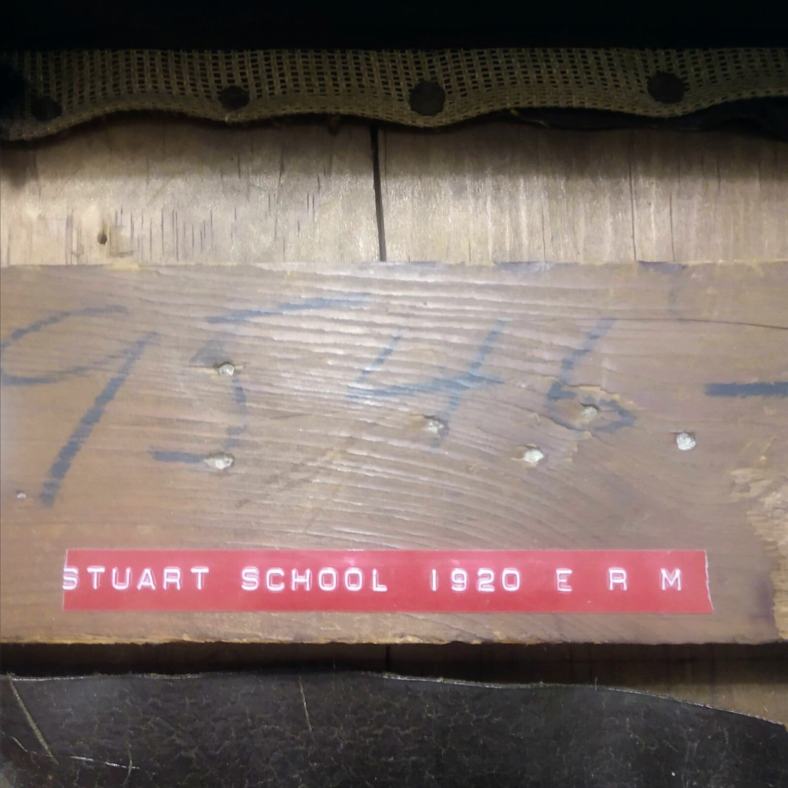 Antique 19th Century French Tapestry Footstool