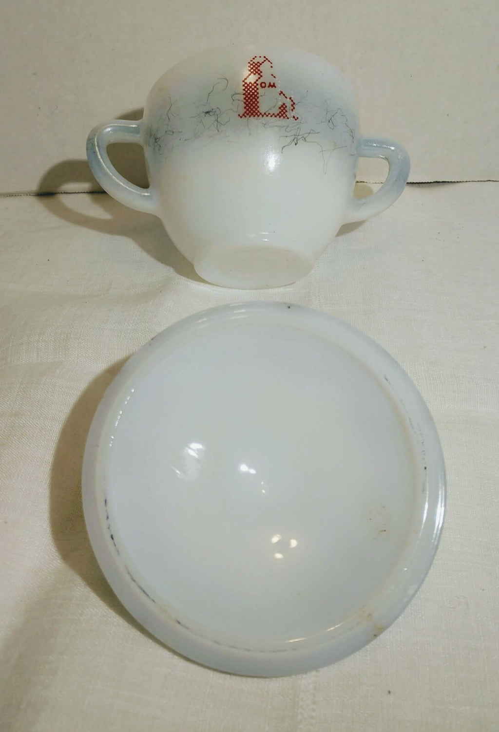 Vintage Bicentennial Sugar And Creamer