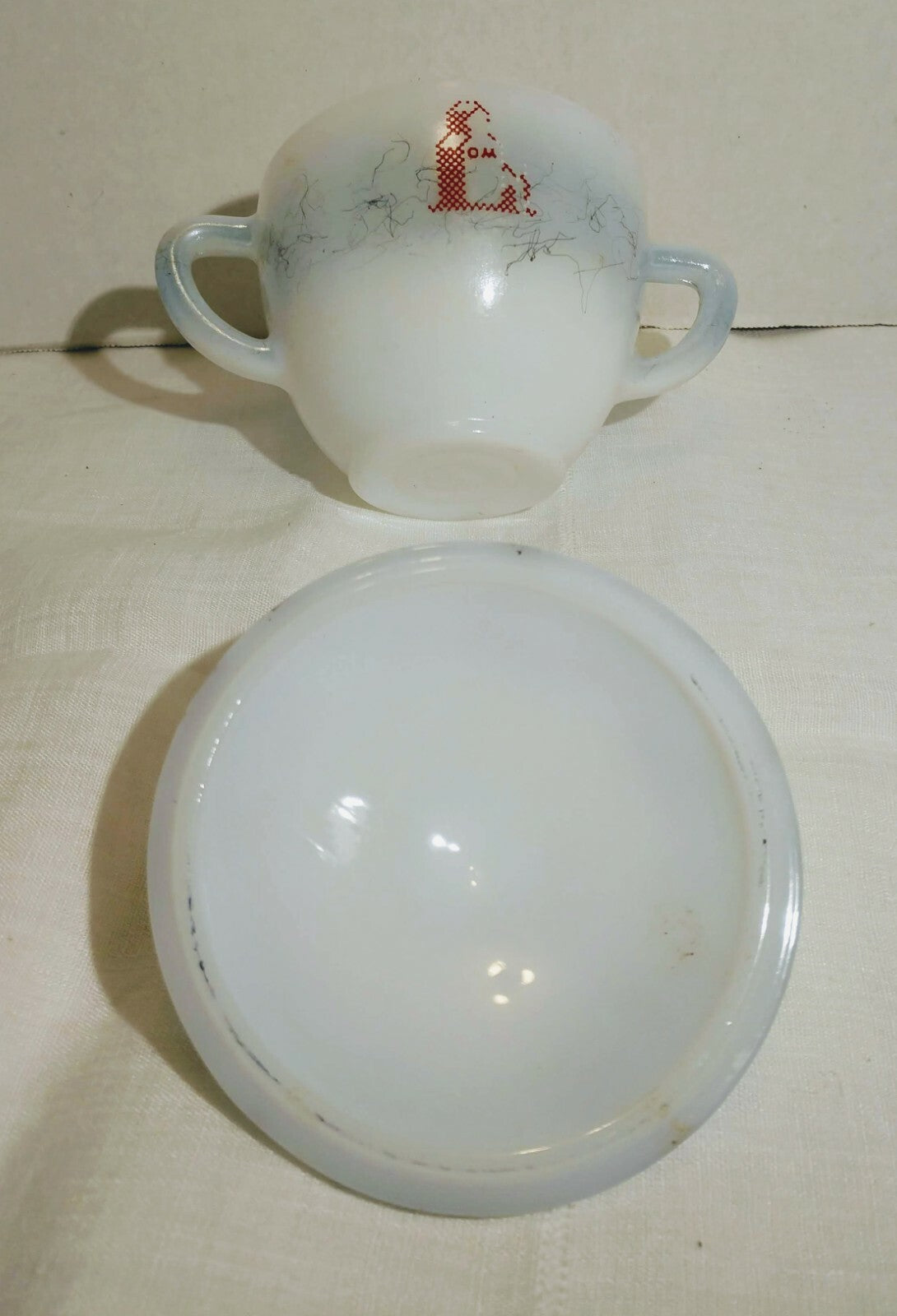 Vintage Bicentennial Sugar And Creamer