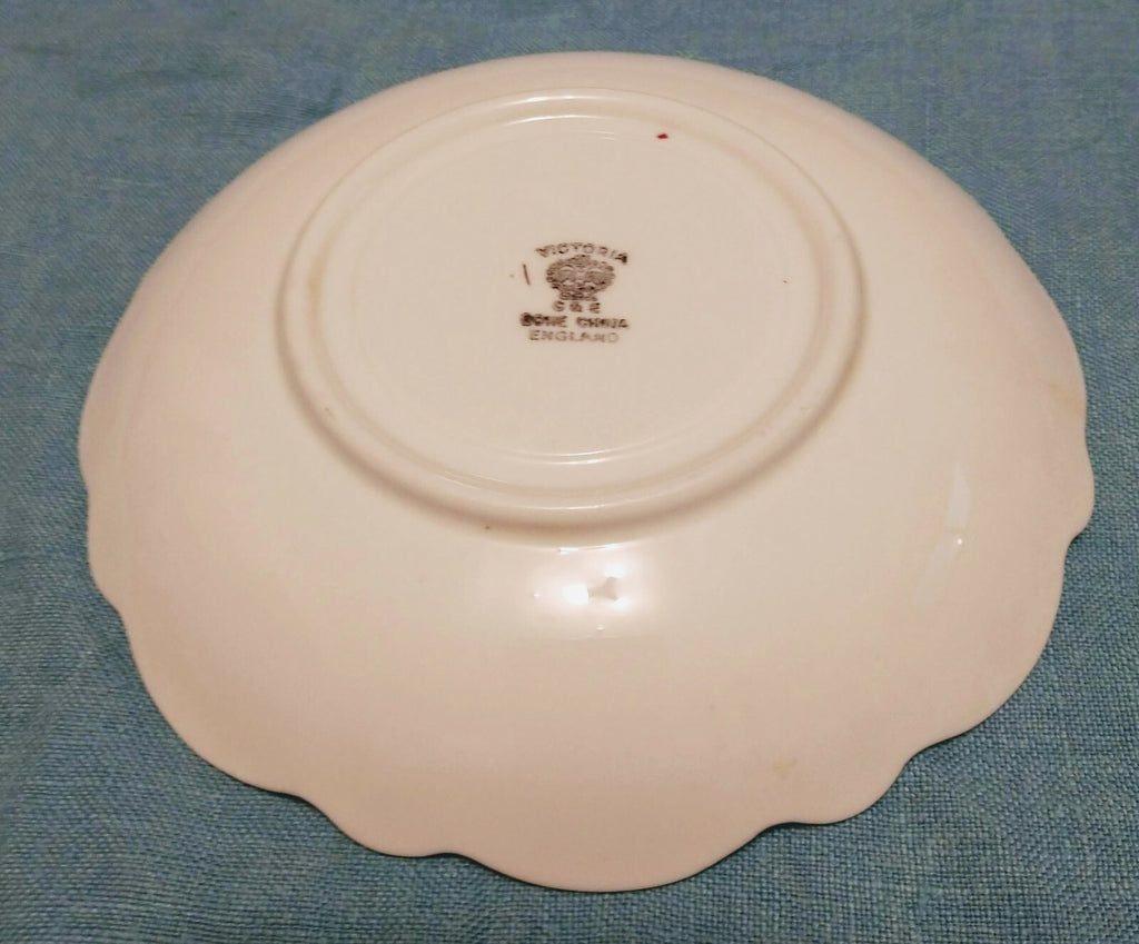 C & E VICTORIA Saucer Pink Roses Pattern England Saucer Only