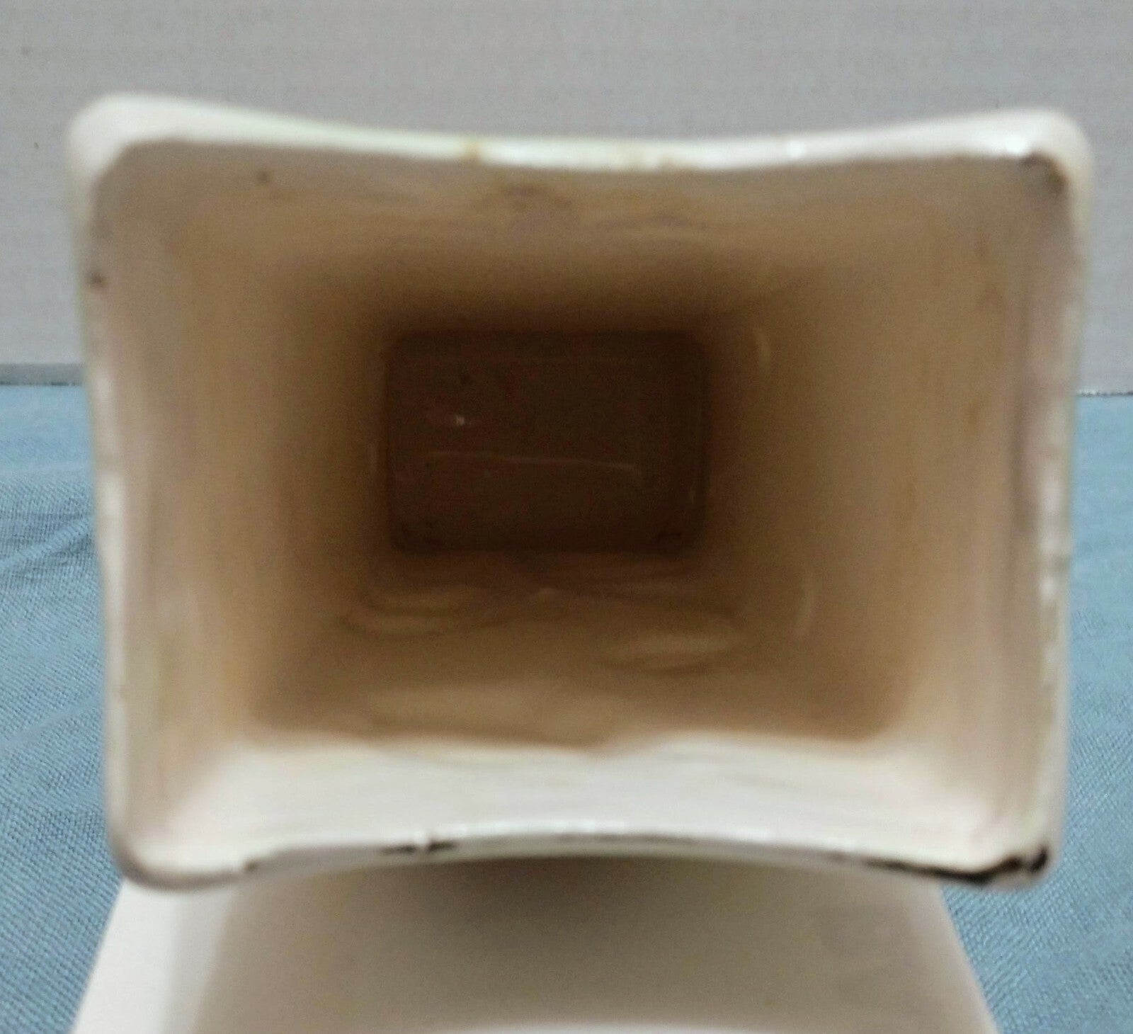 Vintage Ceramic Vase with Flowers Made In Japan