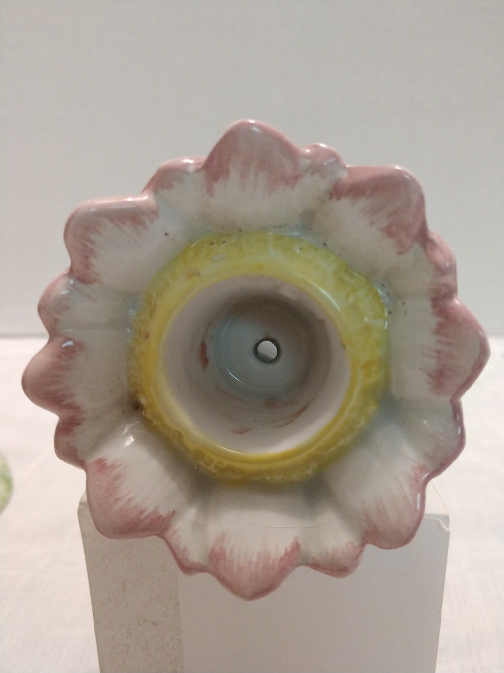 Bowl, Candlesticks Flower Design  by O.G.G. Numbered