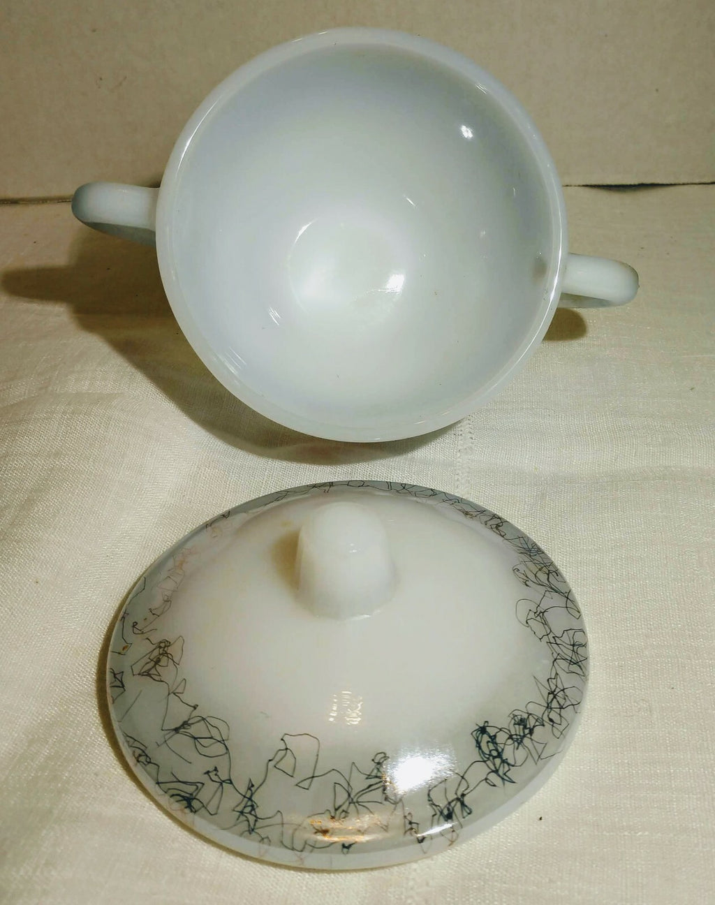 Vintage Bicentennial Sugar And Creamer