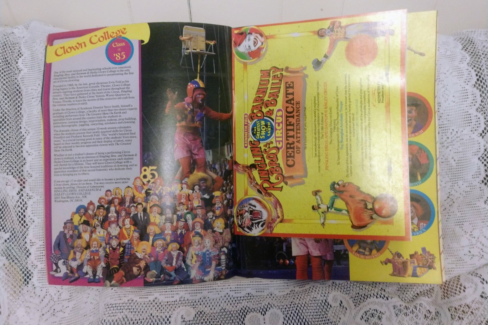 Vintage K Feld Presents Ringling Bros. & Barnum & Bailey 116 Edition Souvenir