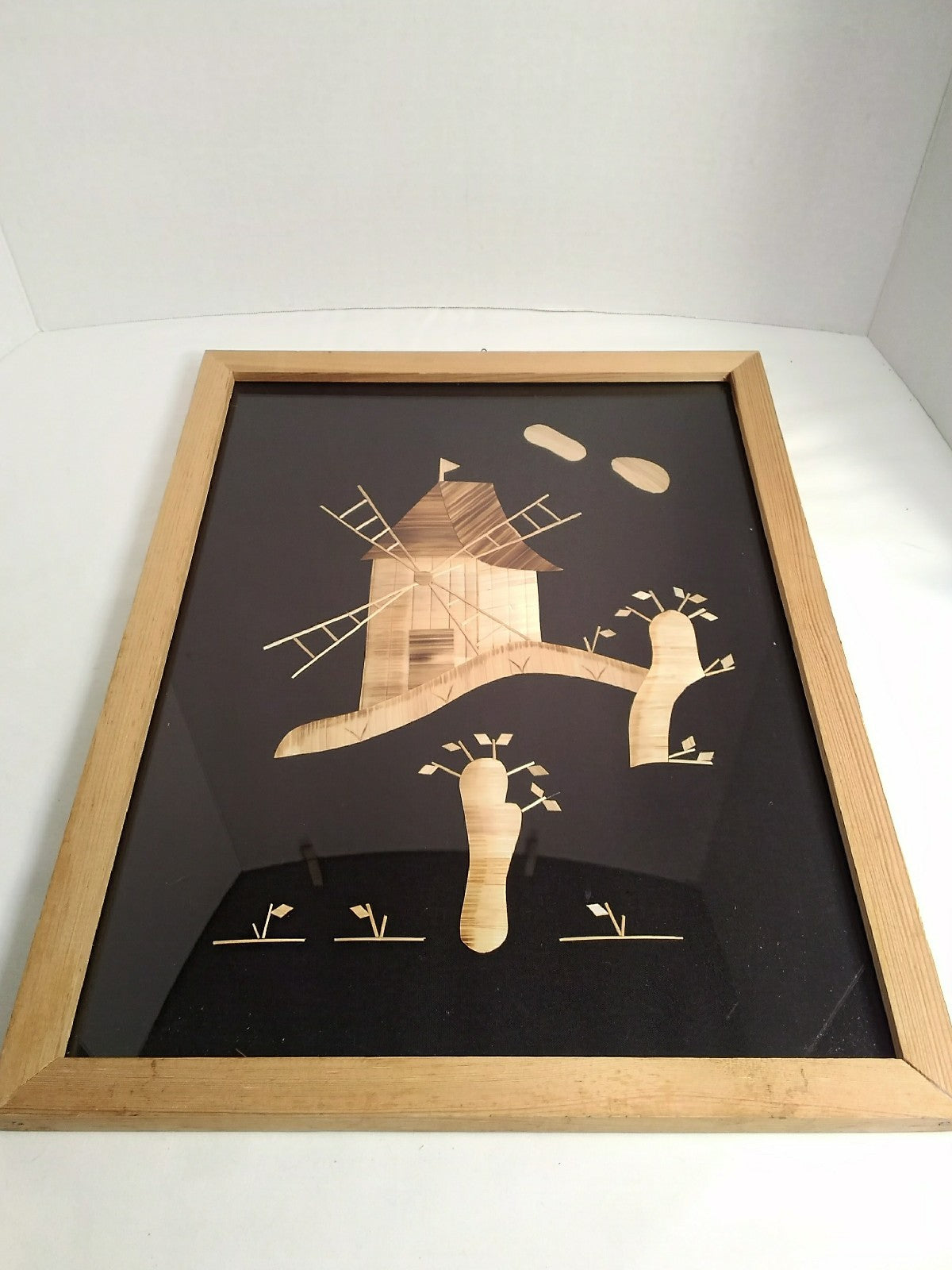 Handmade Straw Picture - Framed made in Poland by Obrazki Slomkowe