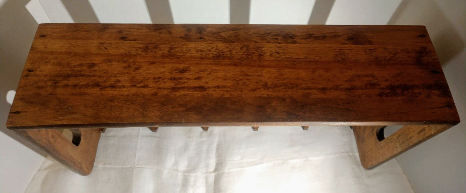 Wooden 5 Bottle Stackable Wine Rack