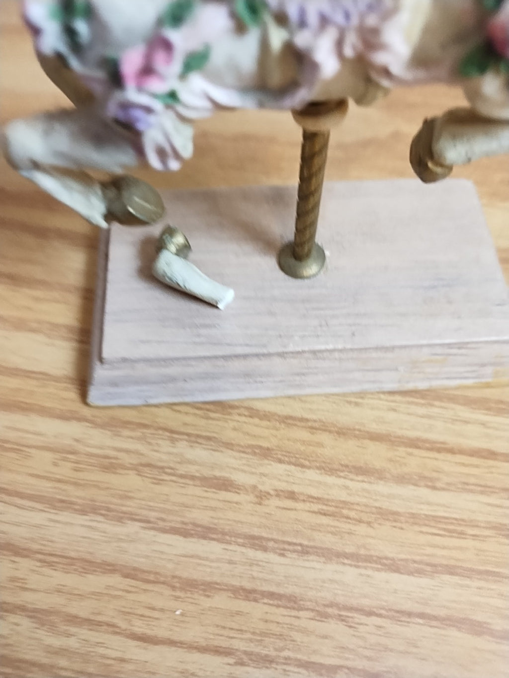 Porcelain Merry Go Round Horse