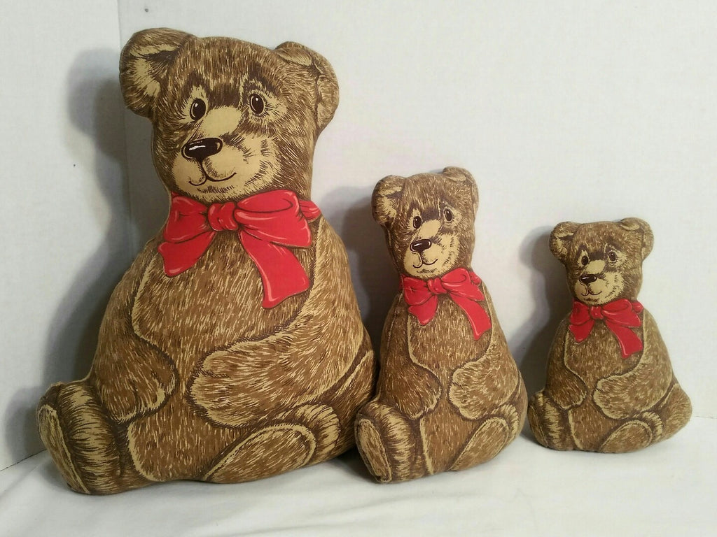 Handmade Stuffed Bears (3)