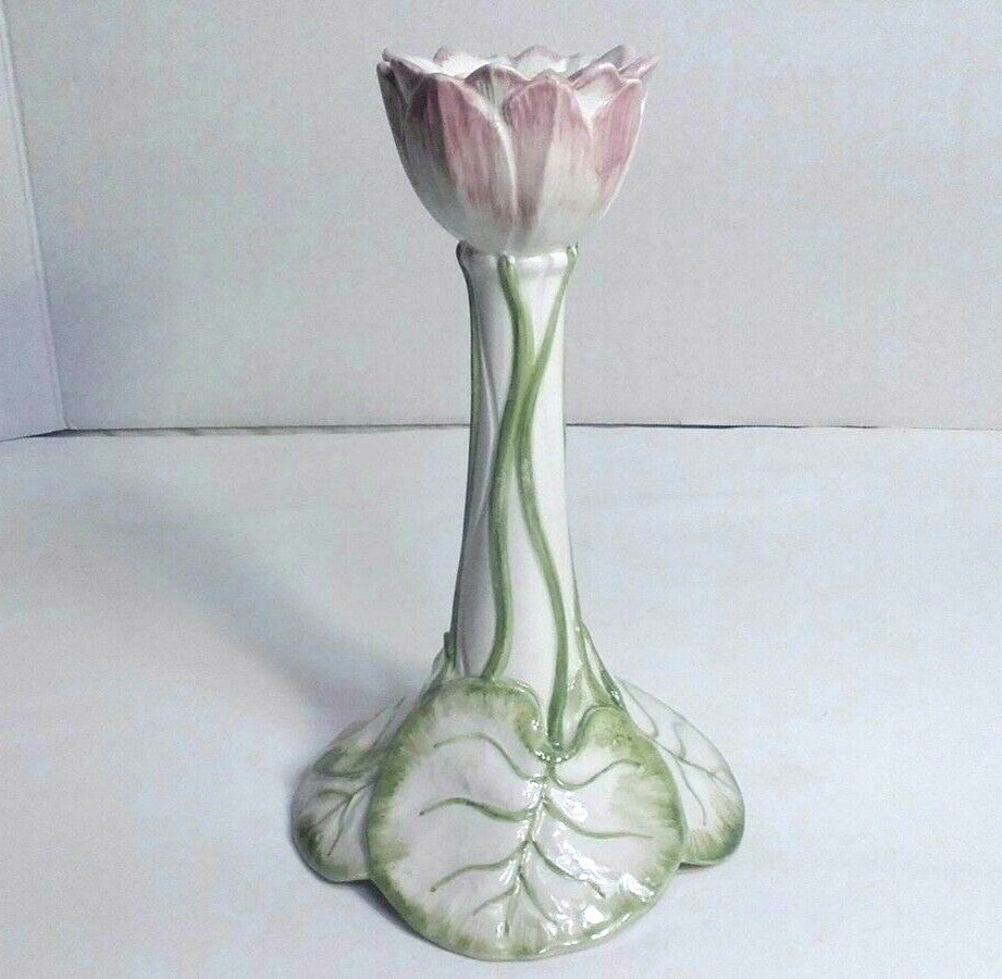 Bowl, Candlesticks Flower Design  by O.G.G. Numbered