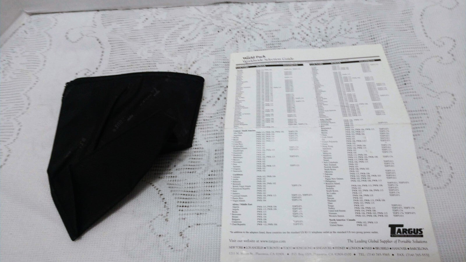 Vintage Targus World Pack Adapters and Chargers