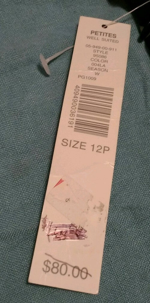 Silk Skirt Pleated Polka Dot Kate Hill Size 12P