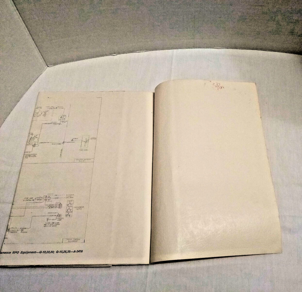 1975 Chevrolet Truck Wiring Diagrams Supplement ST 352-75