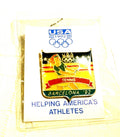 Vintage Olympic Tennis Pin Barcelona 1992