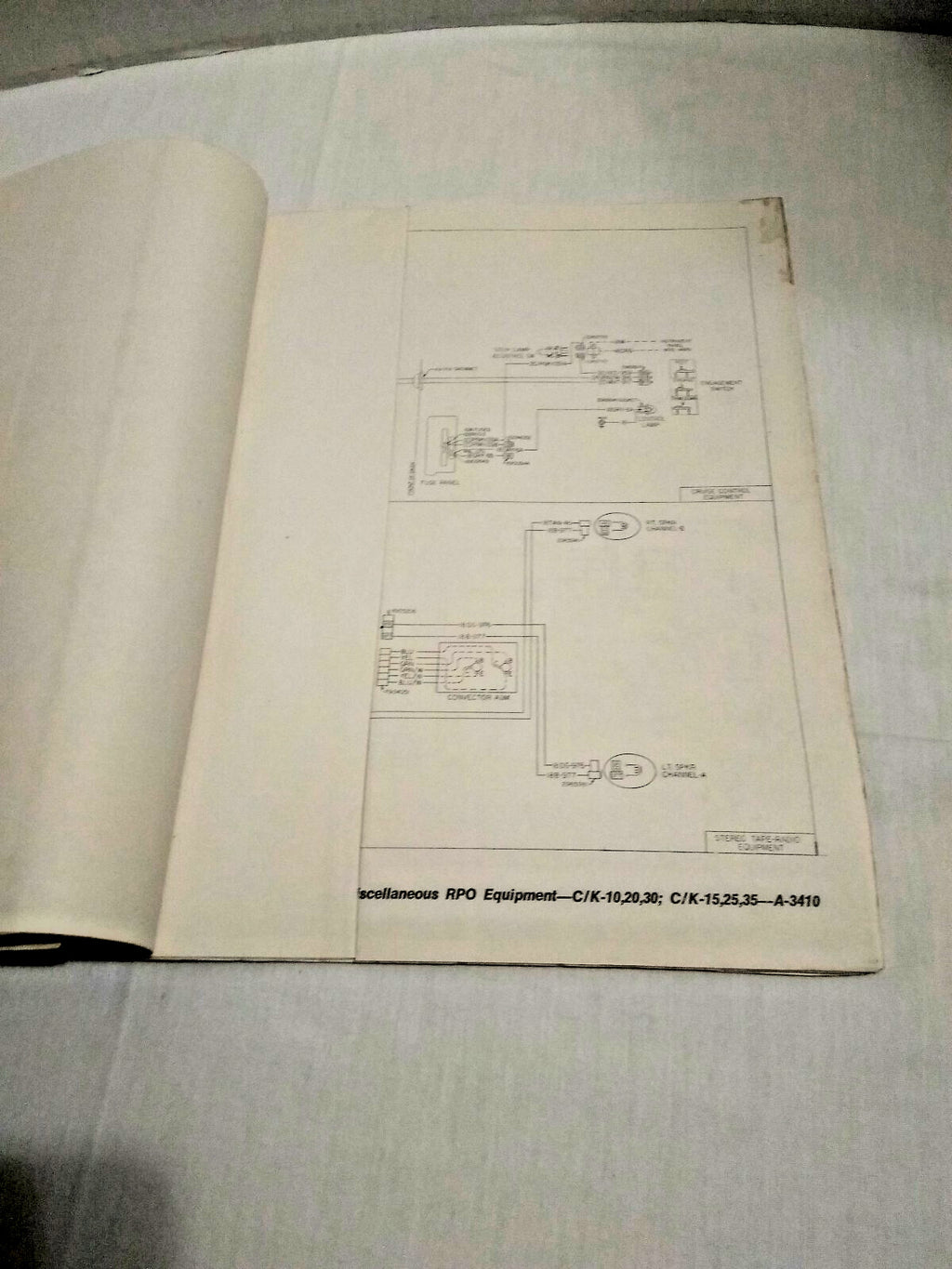 1975 Chevrolet Truck Wiring Diagrams Supplement ST 352-75