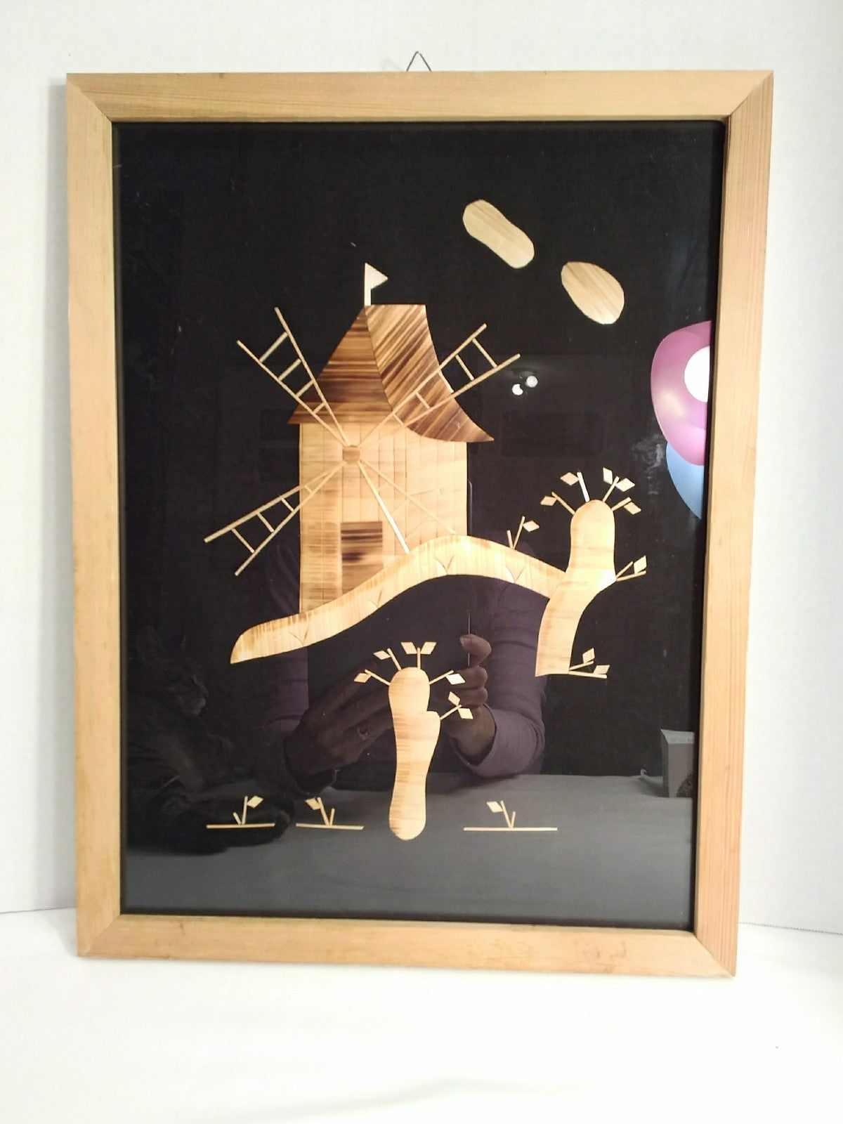 Handmade Straw Picture - Framed made in Poland by Obrazki Slomkowe