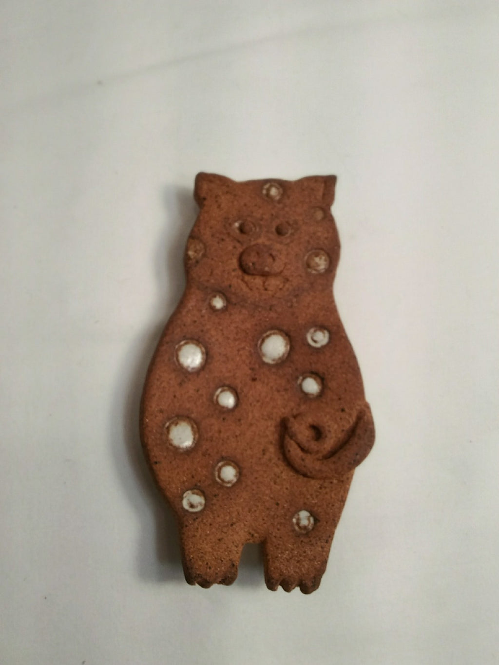 Handmade Ceramic Pig Soap Dish or Spoon Holder by Pat Thomson