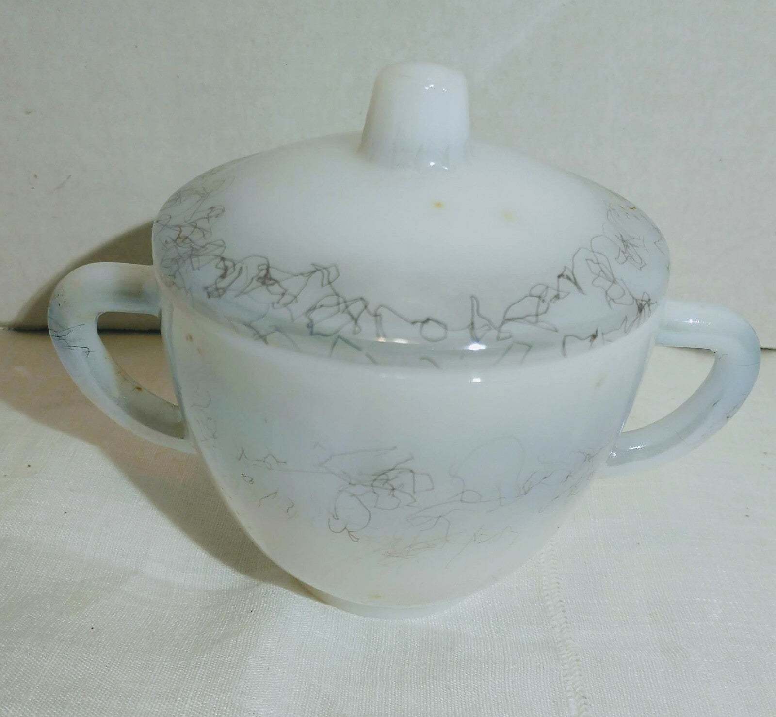 Vintage Bicentennial Sugar And Creamer