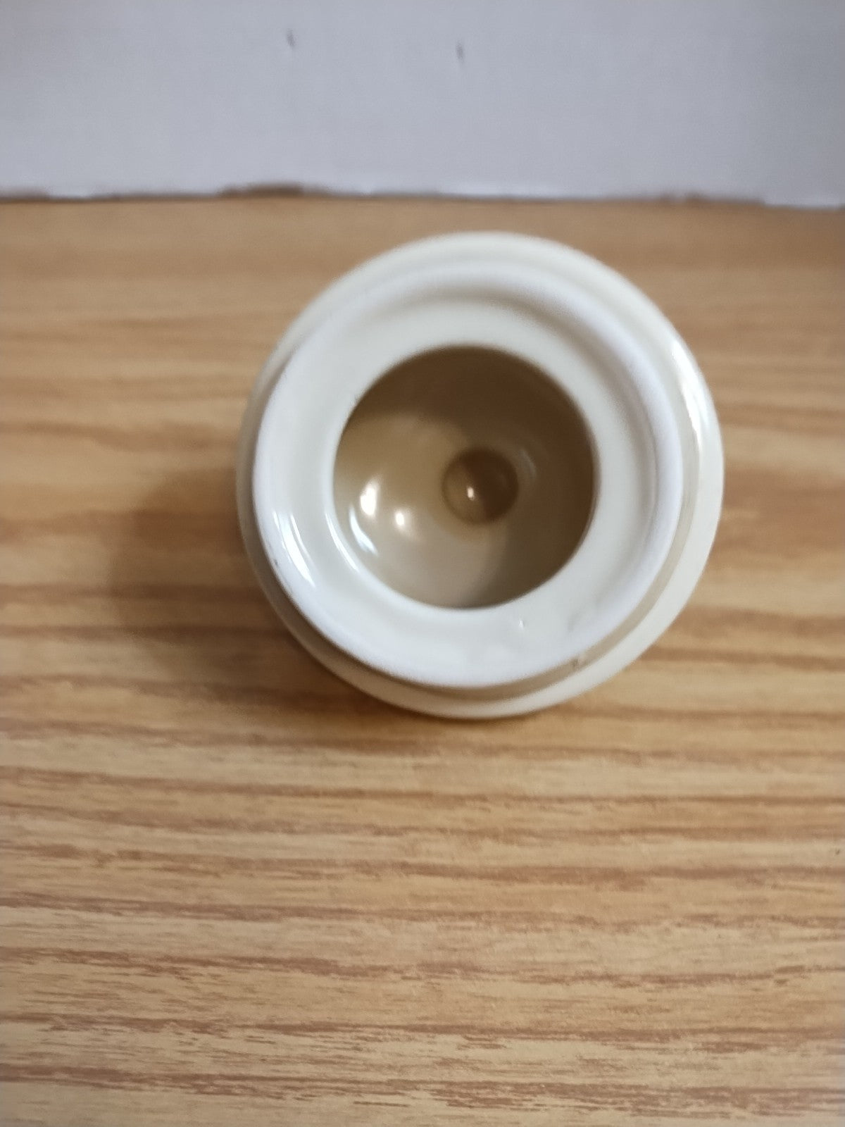 Small Pottery Crock With Lid