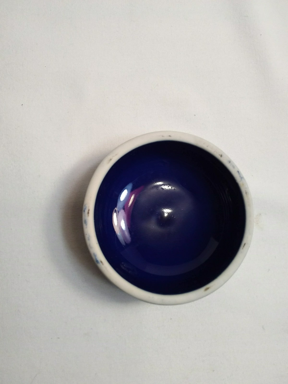 Vintage Ginger Jar Cobalt Blue With Pheasant