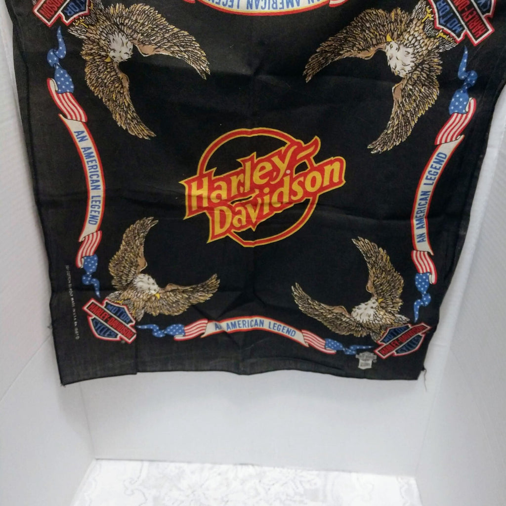 Vintage Harley Davidson Bandana Scarf