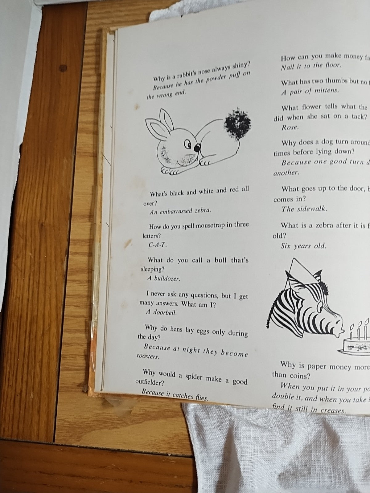 Jokes Riddles Funny Stories 1959 Grosset & Dunlap Book