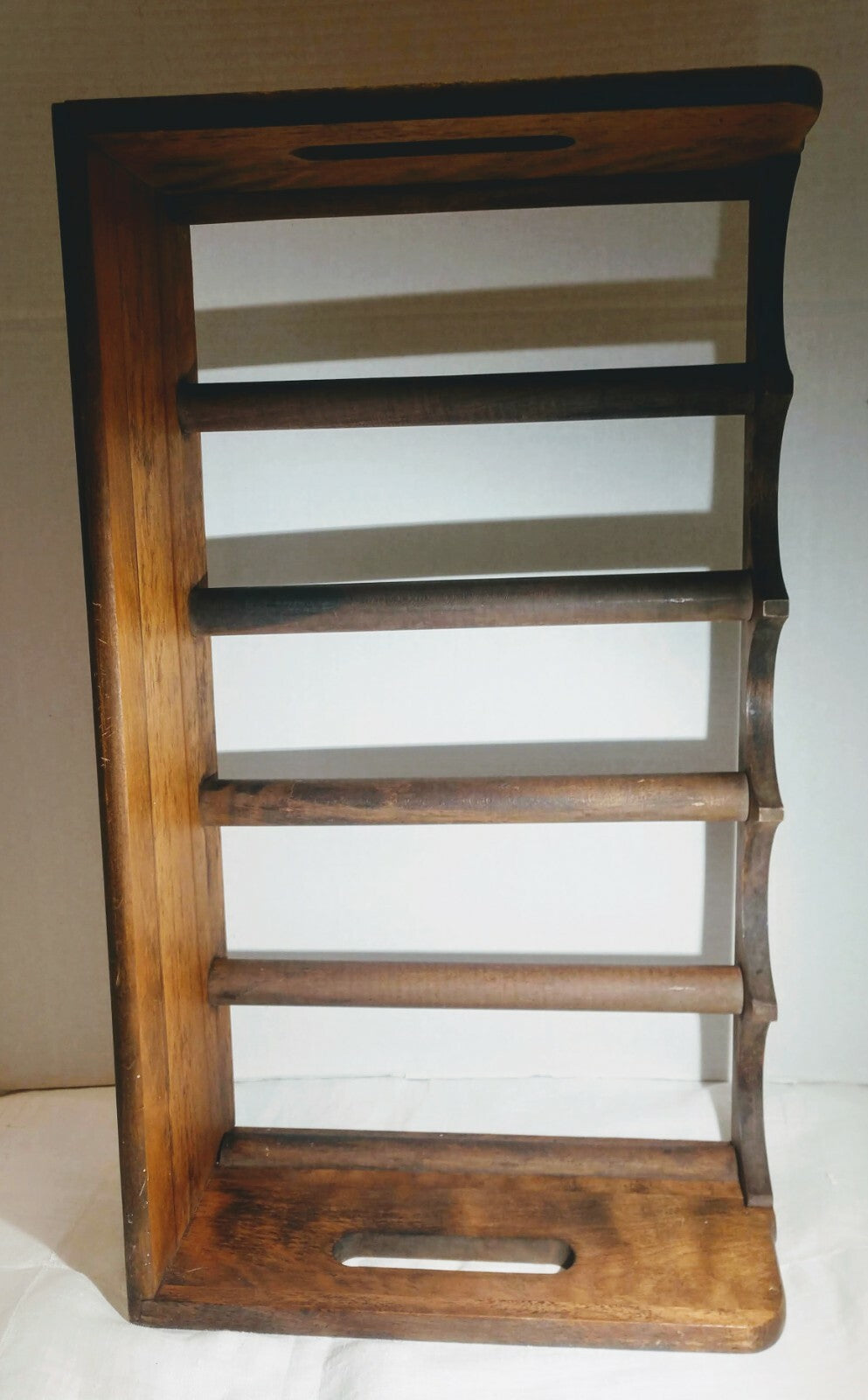 Wooden 5 Bottle Stackable Wine Rack