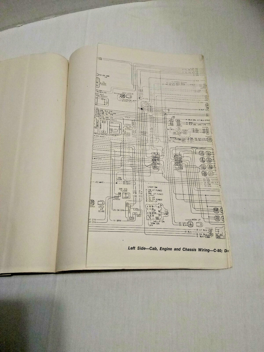 1975 Chevrolet Truck Wiring Diagrams Supplement ST 352-75