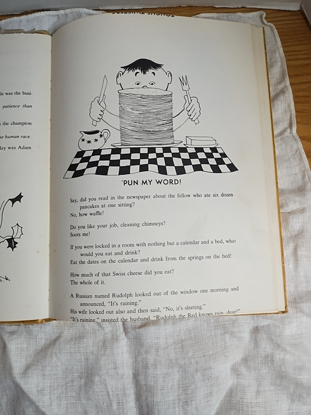 Jokes Riddles Funny Stories 1959 Grosset & Dunlap Book