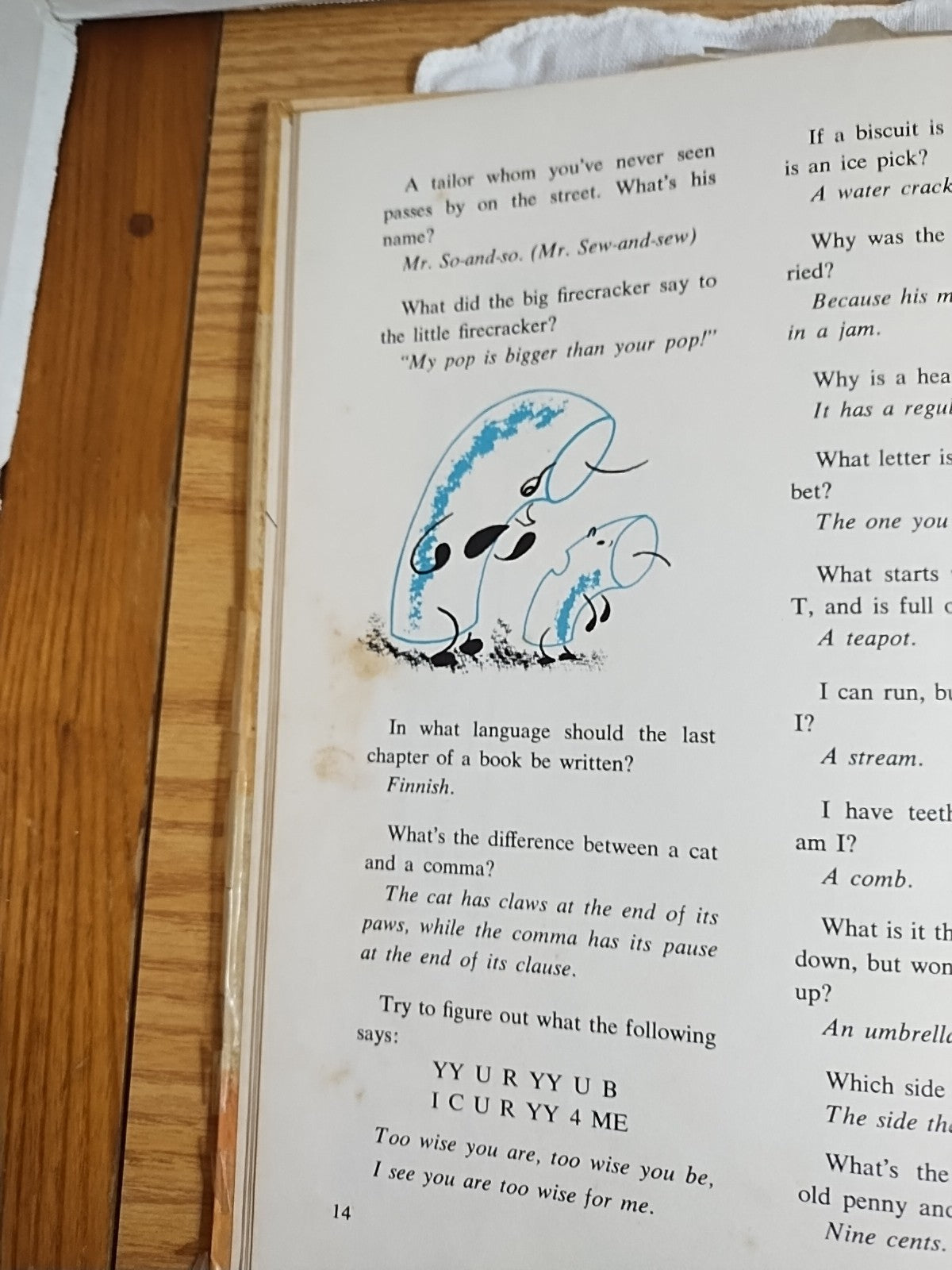 Jokes Riddles Funny Stories 1959 Grosset & Dunlap Book