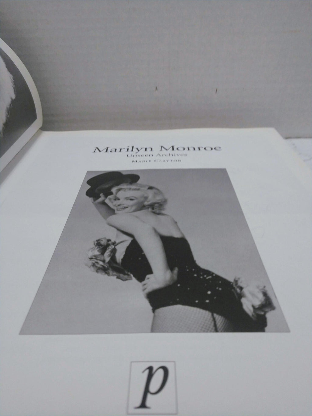 Marilyn Monroe  Unseen Archives (Hardcover) Book
