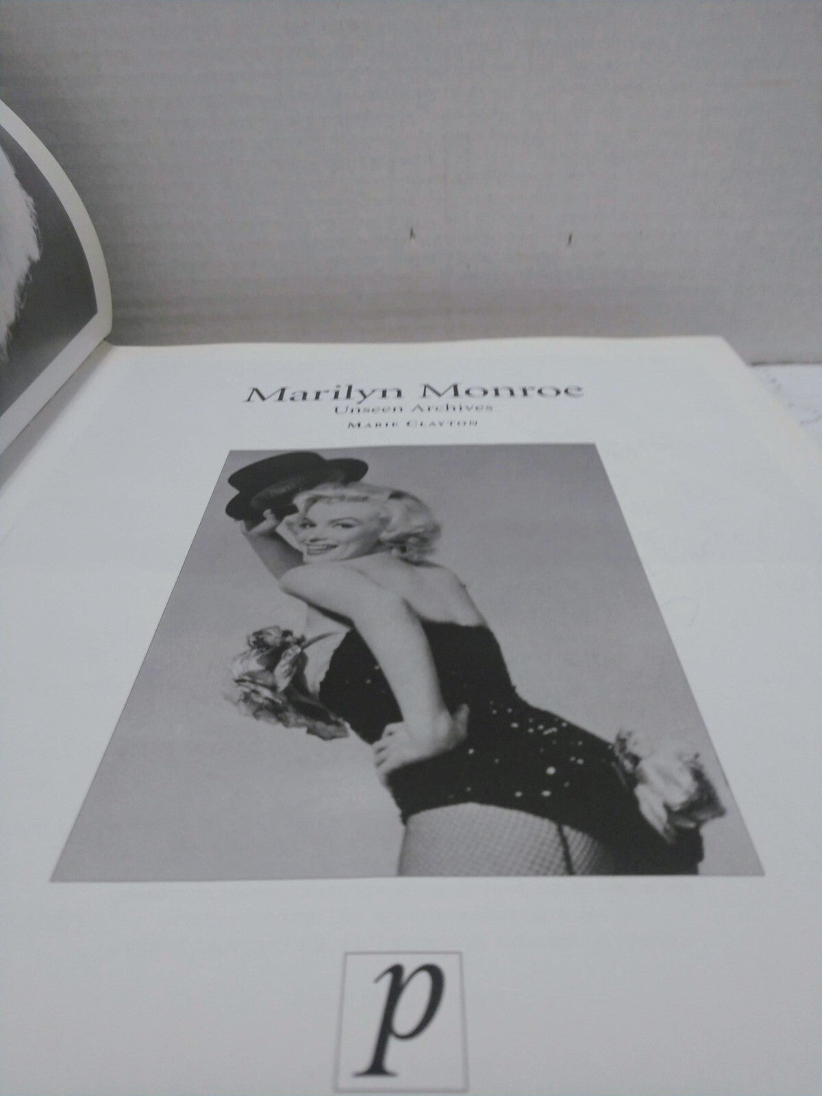 Marilyn Monroe  Unseen Archives (Hardcover) Book