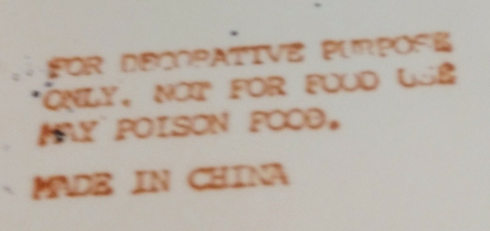 Decorative Plate with Gold Accents by Oriental Accent