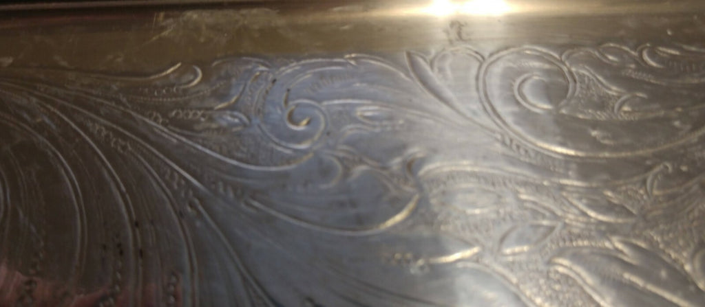 Antique F.B. Rogers Silver Co. Trademark 1883 Silver Plate Large Tray