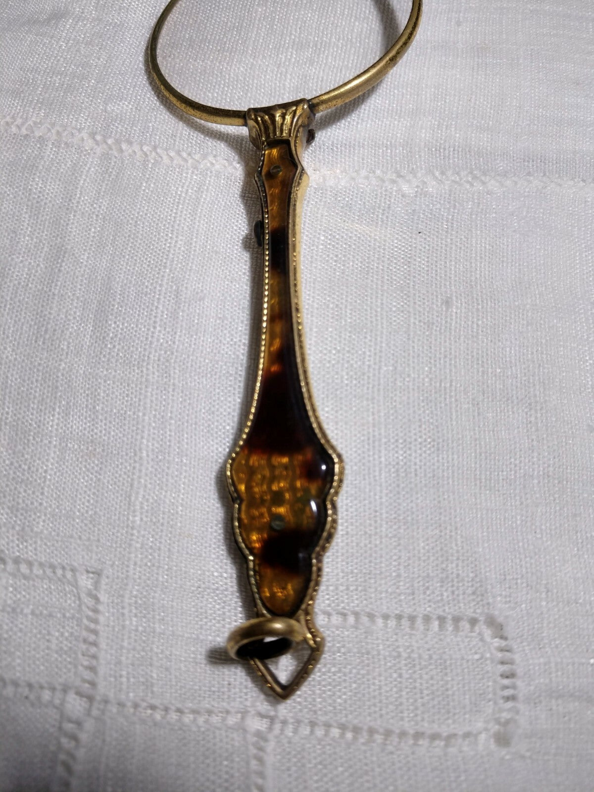 Antique Lorgnette Magnifying Opera Glasses Gold Plated